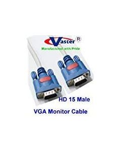 VGA Monitor Video Cable Male to Male 6 Ft