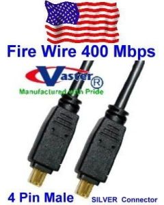 SuperEcable - 20076-1394 Cable 4P-4P, 1394 DV Cable 3 FT