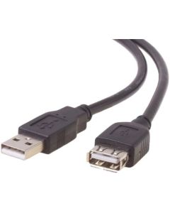 CE Compass 6 FT Black USB 2.0 Type A Female To A Male Extension Cable M/F 1.8M