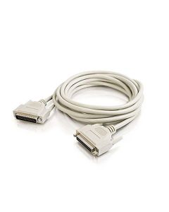 AYA 3Ft (3 Feet) DB25 Male to Female M/F IEEE-1284 Extension Parallel Cable UL Certified