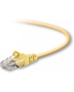 Belkin 2ft CAT-5e Patch Cable, Snagless Molded Yellow ( A3L791-02-YLM-S )