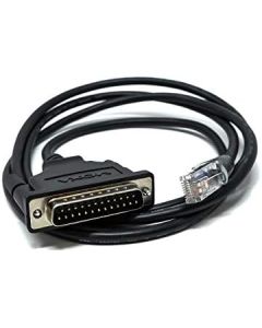 MOXA CBL-RJ45M25-150 Moxa Cable 150cm, RJ45M (8C) to DB25M RS232 DTE, for NP5600, NP5210, CP104JU