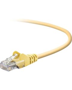 Belkin Snagless CAT5E Patch Cable * RJ45M/RJ45M; 25 Yellow (A3L791b25-YLW-S)