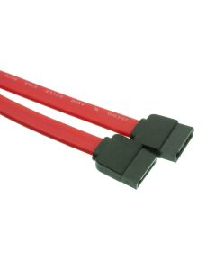 CableWholesale 1.5 Feet Serial(ATA) Cable, SATA Internal Female Plug Connector (Female/Female), 26 AWG, Red, SATA Cable Female to Female, SATA Serial ATA Data Cable