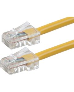 Buhbo 7 ft CAT 5E UTP Ethernet Network Non Booted Patch Cable, Yellow