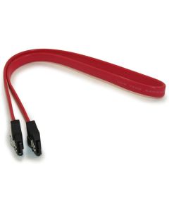 MyCableMart 16IN SATA III Internal Data Red Bulk Cable, Locking, to 6GB