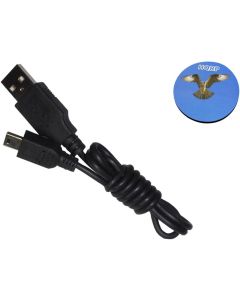 HQRP USB to Mini USB Cable for Garmin nuvi 56 / 56LM / 56LMT / 57 / 57LM / 57LMT / 58 / 58LM / 58LMT / 65LM / 65LMT Plus HQRP Coaster