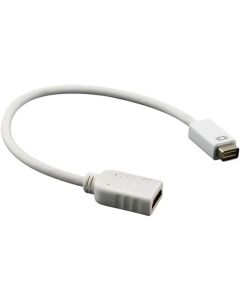 Mini DVI Male to HDMI Female Video Adapter Cable