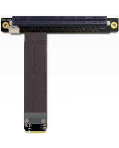 ADT-Link M.2 NGFF NVMe Key M Extender Cable to PCIE x16 Graphics Card Riser Adapter 16x PCI-e PCI-Express for M2 2230 2242 2260 2280 (25cm)