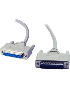 InstallerCCTV DB25 Male to DB25 Female Parallel Printer Cable. 6Ft Parallel to Serial Extension Cable