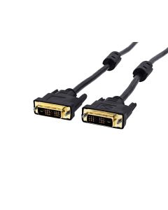 Vivid AV 16 Feet DVI Single Link Cable - 1080p Resolution, Gold-Plated Connectors