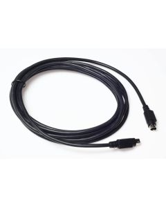 Wirenest 12ft VISCA PTZ Daisy Chain Camera Control Cable for Sony EVI/BRC/SRG Series RS232 8 Pin Mini DIN to 8 Pin Mini DIN Serial