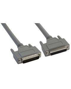 Amphenol CS-DSDHD44MF0-015 44-Pin HD44 Deluxe D-Sub Cable, Shielded, Male/Female, 15', Gray