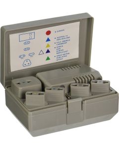 Power Bright TK1650 Voltage Converter Travel Kit, With 5 Adapters For Electric Outlets World-Wide